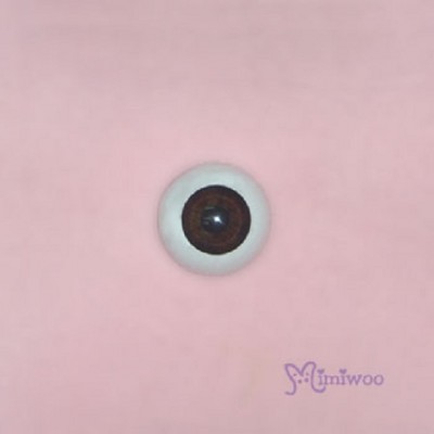Acrylic Eye 14mm Dark Brown GF14SC10