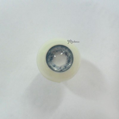 HE16C01 MSD 1/4 Bjd Full Round  Acrylic Meta Doll Eye 16mm Blue