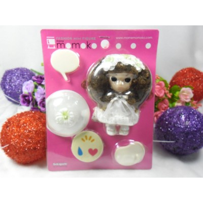Mame Momoko x White Dress Girl 10cm 可動 膠公仔 215200