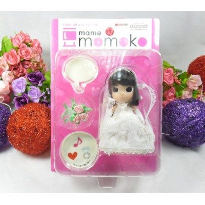 Mame Momoko Wedding Girl 10cm 可動 膠公仔 216300