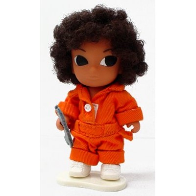 Mame Momoko Engineer Boy 10cm 可動 膠公仔 216320