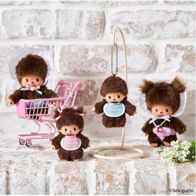 201082 Bebichhichi SS Size Big Head Plush Mascot Keychain Boy