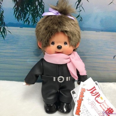 202270 Monchhichi S Size Plush Lupin the Third 50 Anniversary Fujiko Mine Girl ~ LAST ONE