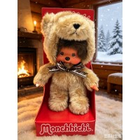 203963 Sekiguchi Monchhichi S Size Teddy Bear  ~ RARE ~