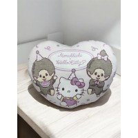 204-0675 Hello Kitty x Monchhichi Heart Cushion 45 x 30cm