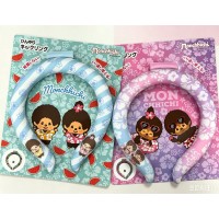 20408 Monchhichi Cooling Neck Ring Purple ~ NEW 