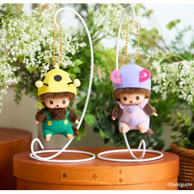 204588 Color Monchhichi Baby Bebichhichi 10cm Keychain Mascot - Ladybug Yellow  ~ PRE-ORDER