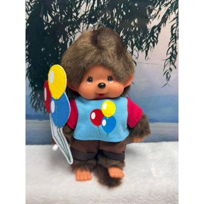 205233 Monchhichi S Size Fashion 20cm Balloon Boy ~ NEW ~ 