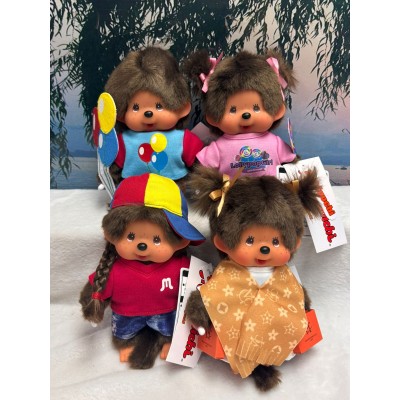 205264 Monchhichi S Size Fashion 20cm Shopping Girl ~ NEW ~ 