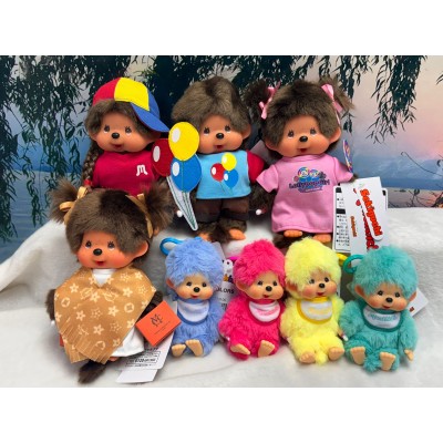 205264 Monchhichi S Size Fashion 20cm Shopping Girl ~ NEW ~ 