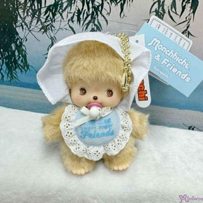 205943 Monchhichi Sweet Sugar Brown Plush Mascot Keychain Bebichhichi   