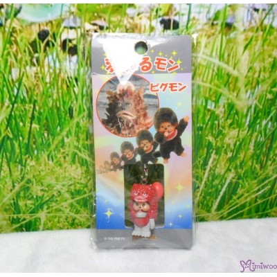 233620  Monchhichi 3cm Mini Mascot Phone Strap Ultraman Monster 超人 怪獸 吊飾  