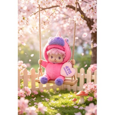 244454 Shinako 475 x Monchhichi Bebichhichi Keychain Mascot Ver 2 ~ Ready to SHIP ~