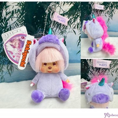 247547 Monchhichi x 475 Shinako Harajuku Style SS Size Mascot ~ Unicorn