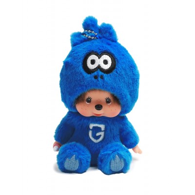 25-O-0012 Japan J-League Soccer Club GAMBA OSAKA x Monchhichi 13cm Keychain Mascot ~ ~ PRE-ORDER 25-O-0012 Japan J-League Soccer Club GAMBA OSAKA x Monchhichi 13cm Keychain Mascot ~ ~ PRE-ORDER