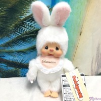 250882 Monchhichi Chimutan S Size Pure White Bunny ~ NEW FEB ~