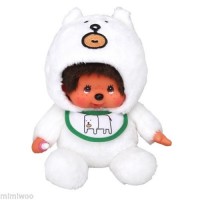 258598 Monchhichi x Mocchie S Size Plush Japan Limited ~ RARE ~ 258598 Monchhichi x Mocchie S Size Plush Japan Limited ~ RARE ~