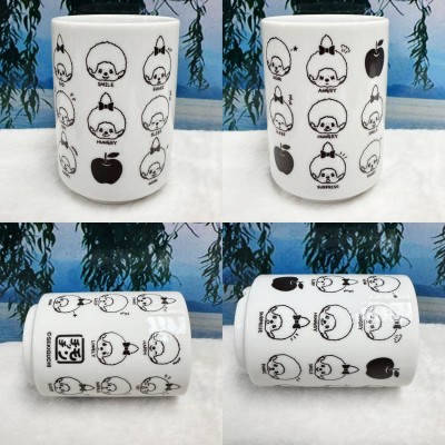 258710 Monchhichi Japan Style Ceramic Tea Cup (Made in Japan)