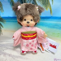 260751 Monchhichi S Size Twin Pigtail Sakura Cherry Blossom Kimono Girl 260751 Monchhichi S Size Twin Pigtail Sakura Cherry Blossom Kimono Girl