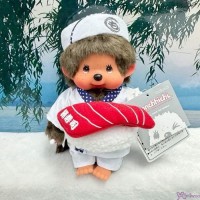261031  Monchhichi S Size Plush Sushi Master Boy 壽司 師傅 ~ RARE