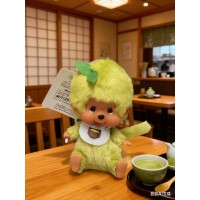 261185 Big Head Monchhichi Mascot SS Size Keychain Matcha Green Tea 大頭 抹茶 吊飾 