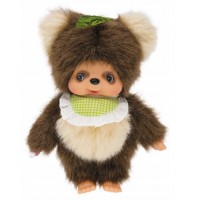 258000 Sekiguchi Monchhichi Friends S Size Plush Tanutanu Raccoon 