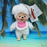 263073 Monchhichi Friend Mascot 14cm Keychain - Sheep 