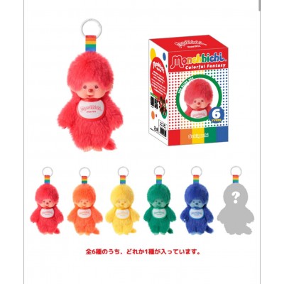 263448 Monchhichi Colorful Fantasy Keychain Mascot  (6pcs Set) ~ PRE-ORDER ~