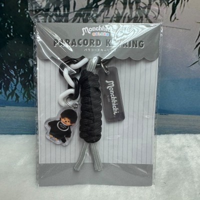 290536 Monchhichi 10cm Paracord Keychain Black 