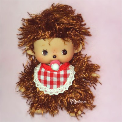 293770+293780 Monchhichi Baby Bebichhichi Mokomoko Boy & Girl ~ RARE ~