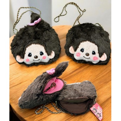 60369 Monchhichi Hand Bag with Chain Handbag Boy ~ NEW ~