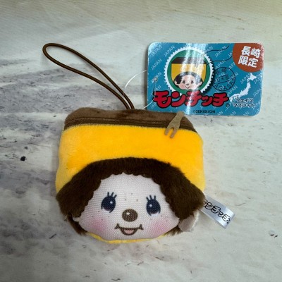 66092+92+287 Japan Nagasaki Limited Monchhichi Big Head Mascot 3pcs Set