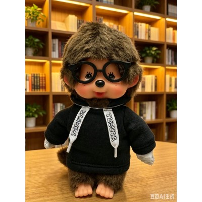 704903 Sekiguchi Monchhichi x Tesuta S Size Plush Boy ~ Japan Limited 