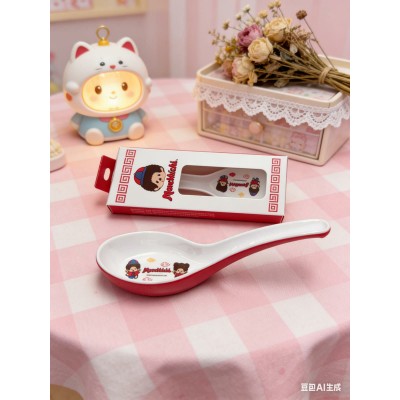 738760 Monchhichi Chinese Style Tableware 14cm Spoon 