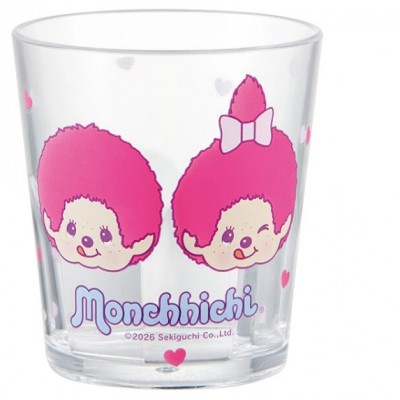 739415 Color Monchhichi Methacrylic Resin 280ml Cup - Cherry