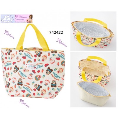 742422 Monchhichi Mon Mon Farm Lunch Bag  Insulation Handbag 