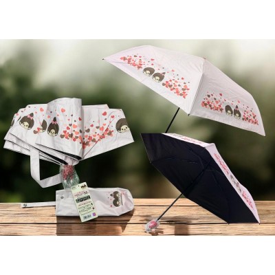 744174 Monchhichi Heart 100% Anti-UV Compact Umbrella (for Adult)