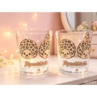 745218 Color Monchhichi Methacrylic Resin 280ml Cup - Leopard 
