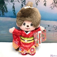 821010 Monchhichi S Size Soft Plush Kimono Girl ~~ RARE ~~