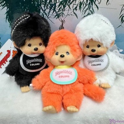 836802 Monchhichi SS Size Colors Keychain Mascot ORANGE BOY ~ NEW ARRIVAL 