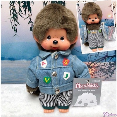 MC012 Monchhichi S Size Autumn Fashion Boy Jeans Jacket & Pants 秋冬牛仔系列