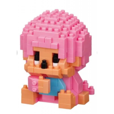 NBCC288 Monchhichi 5cm Nanoblock Micro Building Block - PINK