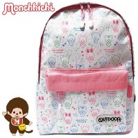 SG202  Monchhichi x Outdoor Backpack Hiking Bag Pink  