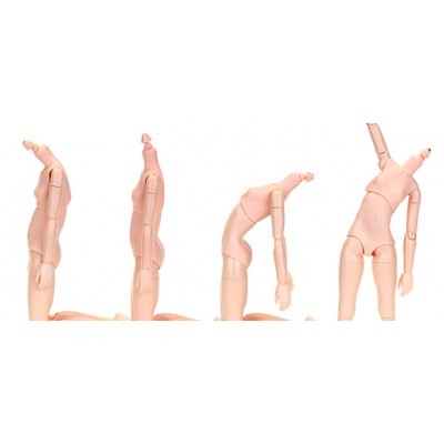 24BD-F02N-L Obitsu 24cm Female Body 1/6 Bjd Figure Soft Bust L Size Natural Skin 