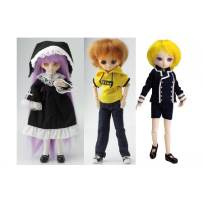 PB-ST-M PARABOcCLE 15cm Full Set Doll with Head and Eye (M Size Head)