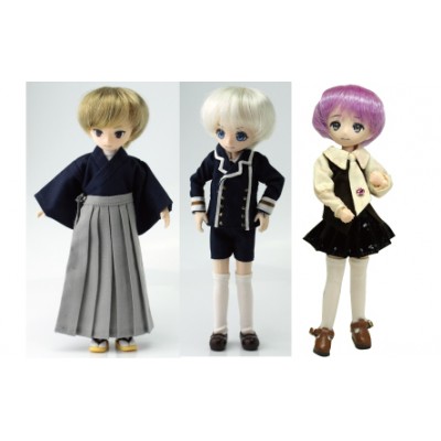 PB-ST-M PARABOcCLE 15cm Full Set Doll with Head and Eye (M Size Head)