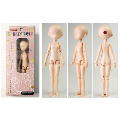 PB-ST-M PARABOcCLE 15cm Full Set Doll with Head and Eye (M Size Head)