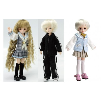 PB-ST-S PARABOcCLE 15cm Full Set Doll with Head and Eye (S Size Head)