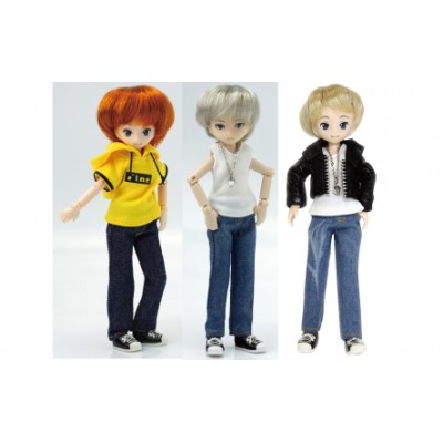 PB-ST-S PARABOcCLE 15cm Full Set Doll with Head and Eye (S Size Head)