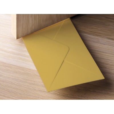 QL10151-BROWN QUALY Living Styles Door Stopper + Envelope Holder